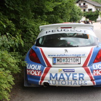 Schneebergland Rallye 2014 Peugeot 207 S2000 Walter Mayer Service