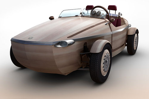 Außergewöhnliche Toyota-Studie aus Holz: Setsuna Concept