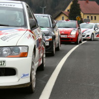 Rebenland Rallye 2013 Start Rally Car Auto Line up