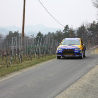 Rebenlandrallye 2013 Mitsubishi Lancer EVO X Hermann Gassner