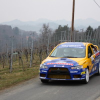 Rebenlandrallye 2013 Mitsubishi Lancer EVO X Hermann Gassner