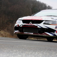 Rebenland Rallye Beppo Harrach Di-Tech Mitsubishi Lancer Evo