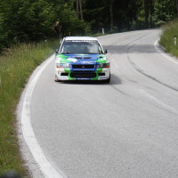 Schneebergland Rallye 2013 Martin Kalteis Mitsubishi Lancer Evo 7
