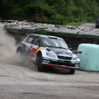 Schneebergland Rallye 2013 Raimund Baumschlager Skoda Fabia Red Bull Racing