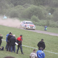 Schneebergland Rallye 2013 Mitsubishi Lancer Evo 9 Gerwald Grössing 