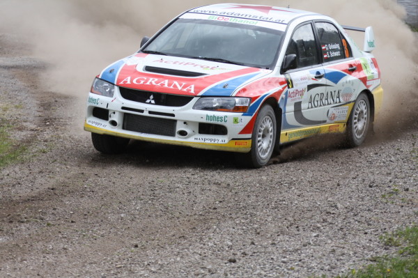 Mitsubishi Lancer EVO Agrana Grössing Rallye