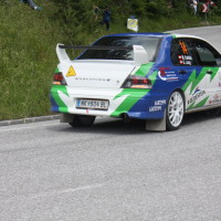 Schneebergland Rallye 2013 Martin Kalteis Mitsubishi Lancer Evo VII