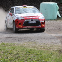 Schneebergland Rallye 2013 Citroen DS3 R3T Ebner raus beschleunigen