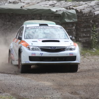 Schneebergland Rallye 2013 Walter Mayer Subaru Impreza WRX R4 Staub