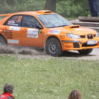 Schneebergland Rallye 2013 Robert Zitta Grünsteidl Subaru Impreza Schotter