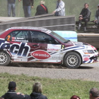 Schneebergland Rallye 2013 Beppo Harrach Mitsubishi Lancer EVO IX DiTech Racing Drift