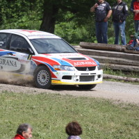 Schneebergland Rallye 2013 Mitsubishi Lancer Evo 9 Gerwald Grössing Bieglhof