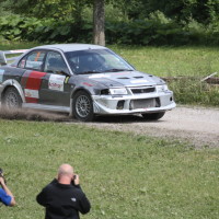 Schneebergland Rallye 2013 Mitsubishi Lancer Evo Schotter Rallye