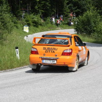 Schneebergland Rallye 2013 Zitta Grünsteidl Subaru Impreza