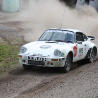 Schneebergland Rallye 2013 Johannes Huber Porsche 911 SC Carrera RS Schotter