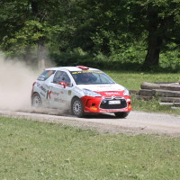 Schneebergland Rallye 2013 Citroen DS3 R3T Ebner Jaga Motorsport Staub Schotter