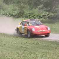 Schneebergland Rallye 2013 Porsche 911 SC Willi Polesznig Staub