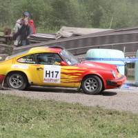 Schneebergland Rallye 2013 Porsche 911 SC Willi Polesznig driften