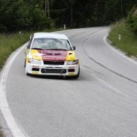 Schneebergland Rallye 2013 Mitsubishi Lancer EVO 7 Poiss