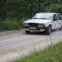 Schneebergland Rallye 2013 Volvo 740 SP 11 Schwarau Vorausauto