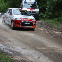 Schneebergland Rallye 2013 Ebner Citroen Jaga Motorsport Start SP 11 Schwarzau