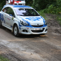 Schneebergland Rallye 2013 Opel Corsa OPC Wollinger Start SP 11