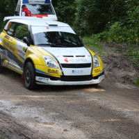 Schneebergland Rallye 2013 Suzuki Swift S1600 Start SP 11