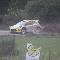 Schneebergland Rallye 2013 Ford Fiesta S2000 Olle Szasz SP 14 Action