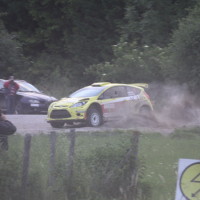 Schneebergland Rallye 2013 Ford Fiesta S2000 Olle Szasz SP 14 Drift