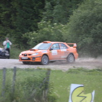 Schneebergland Rallye 2013 Subaru Impreza SP 14 Rundkurs Schwarzau im Gebierge