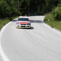 Schneebergland Rallye 2013 Gerwald Grössing Mitsubishi Lancer Evo IX R4