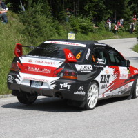 Schneebergland Rallye 2013 Rongits Lszlo Mitsubishi Lancer EVO 9