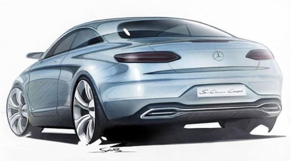 Mercedes-Benz S-Class Coupe Heck