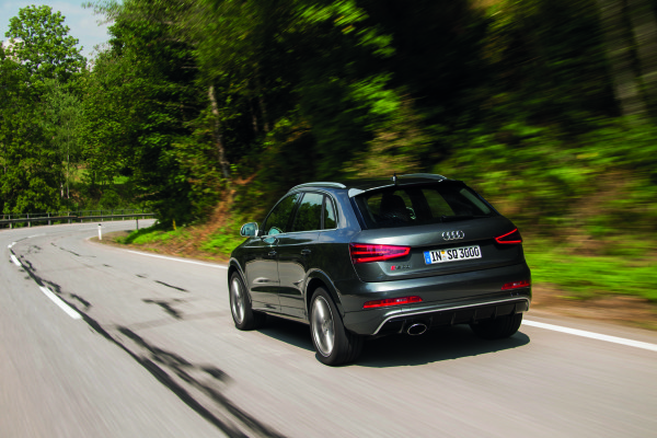 Neuer Audi RS Q3 Heck
