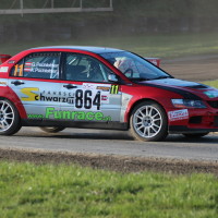 ROAC 2013 Mitsubishi Lancer EVO Gunthard Puchleitner Rallye 4WD