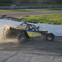 Race of Austrian Champions 2013 Autocross Buggy Unfall Crash