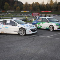 Race of Austrian Champions 2013 Peugeot 207 S2000 Andreas Aigner Mitsubishi Lancer EVO Martin Kalteis