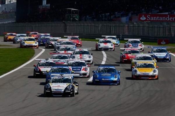 Porsche Cup Rennen Motorsport 2014