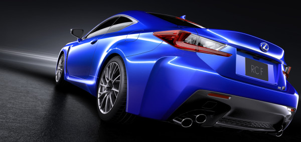 Lexus RC F Sportwagen Heck