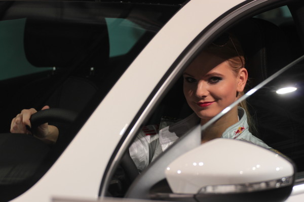 Vienna Autoshow 2014 Messe Girl Model