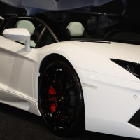 Vienna Autoshow 2014 Lamborghini LP 700-4 Roadster