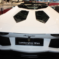 Vienna Autoshow 2014 Lamborghini LP 700-4 Roadster