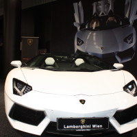 Vienna Autoshow 2014 Lamborghini LP 700-4 Roadster