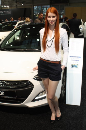 Vienna Autoshow 2014 Messe Girls Models
