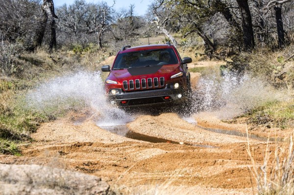 Jeep Cherokee Trailhawk Wasser Watttiefe Durchfahrt