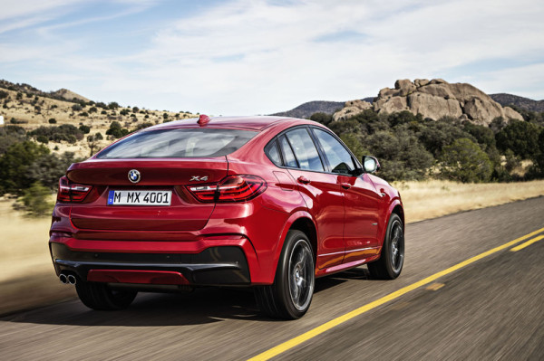 BMW X4 Heck