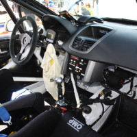 Rebenland Rallye 2014 Peugeot 207 R3T Alois Handler Service Innenraum Cockpit