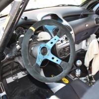 Rebenland Rallye 2014 Peugeot 206 RC Alfred Leitner Service Innenraum Cockpit