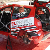 Rebenland Rallye 2014 Citroen C2 R2 Klemen Popit Service