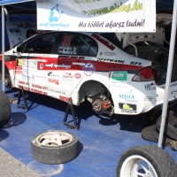 Rebenland Rallye 2014 Honda Civic FD2 Csaba Juhasz Service